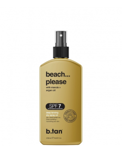 b.tan Beach Please…. SPF7 Tanning Oil, 236 ml. 